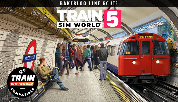 Train Sim World® 5: Bakerloo Line Route Add-On Steam capsule image