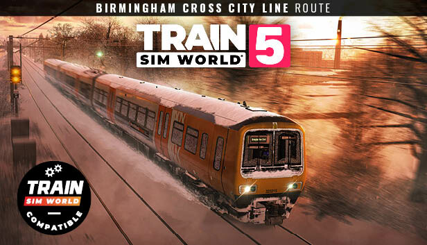 Train Sim World® 5: Birmingham Cross-City Line: Lichfield - Bromsgrove & Redditch Route Add-On Steam capsule image