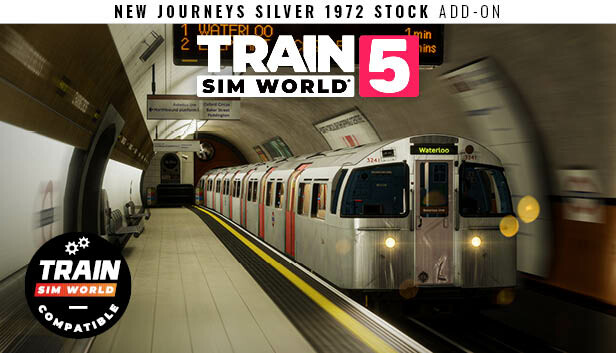 Train Sim World® 5: New Journeys - Silver 1972 Stock Add-On Steam capsule image