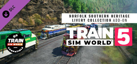 Train Sim World® 5: Norfolk Southern Heritage Livery Collection Add-On Steam header image