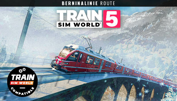 Train Sim World® 5: Berninalinie: Tirano - Ospizio Bernina Route Add-On Steam capsule image