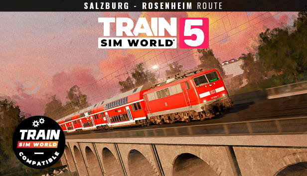 Train Sim World® 5: Bahnstrecke Salzburg - Rosenheim Route Add-On Steam capsule image