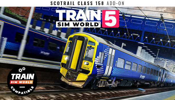 Train Sim World® 5: ScotRail BR Class 158 Sprinter DMU Add-On Steam capsule image