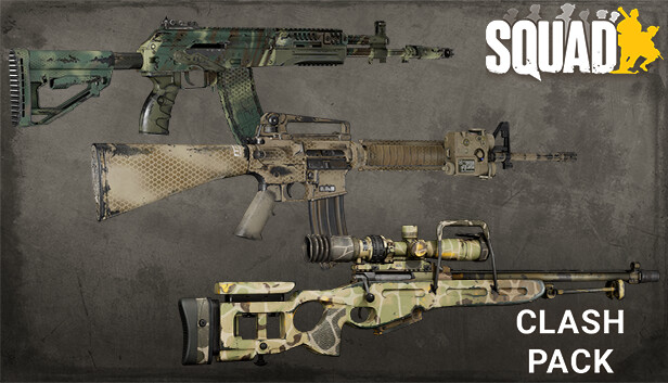 Squad Weapon Skins - Clash Pack Steam capsule image
