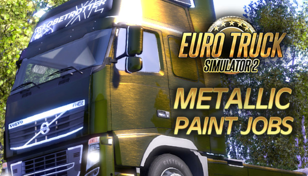 Euro Truck Simulator 2 - Metallic Paint Jobs Pack Steam capsule image