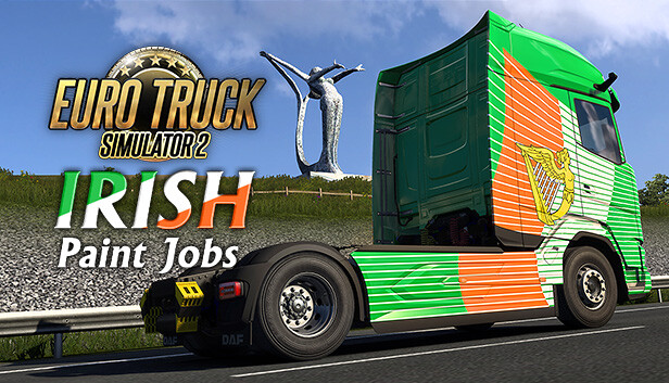 Euro Truck Simulator 2 - Irish Paint Jobs Pack Steam capsule image