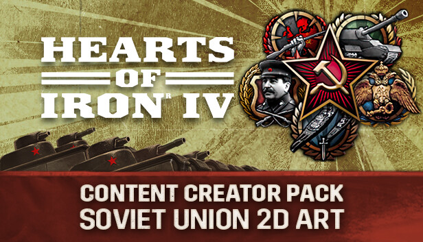 Hearts of Iron IV: Content Creator Pack - Soviet Union 2D