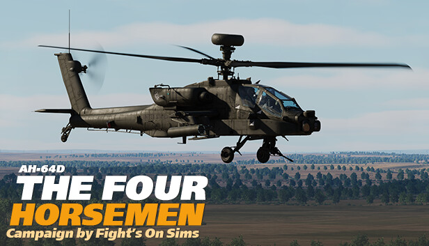 DCS: AH-64D The Four Horsemen Campaign by Fight's On Sims Steam capsule image