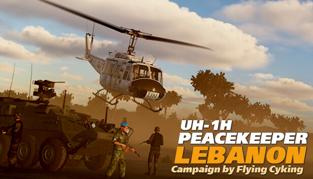 DCS: UH-1H Peacekeeper Lebanon Campaign by Flying Cyking Steam capsule image