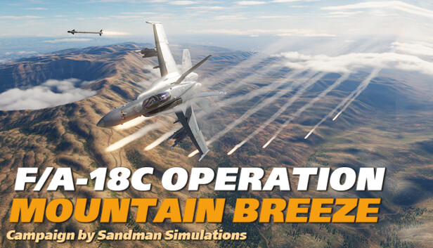 DCS: F/A-18C Operation Mountain Breeze by Sandman Simulations Steam capsule image