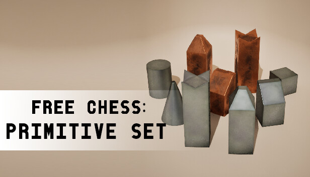 Free Chess: Primitives Set Steam capsule image
