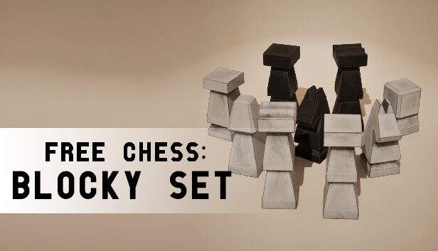Free Chess: Blocky Set Steam capsule image
