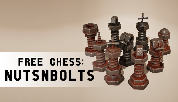 Free Chess: Nuts n Bolts Set Steam capsule image