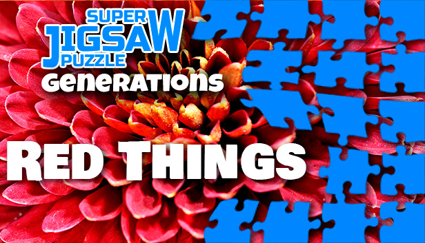 Super Jigsaw Puzzle: Generations - Red Things Steam capsule image