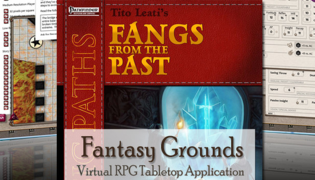 Fantasy Grounds - PFRPG Basic Paths: Fangs from the Past Steam capsule image