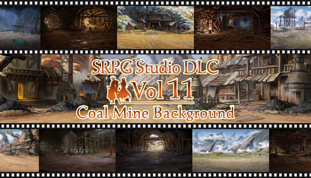 SRPG Studio Coal Mine Background Steam capsule image