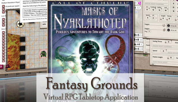 Fantasy Grounds - Call of Cthulhu: Masks of Nyarlathotep Steam capsule image
