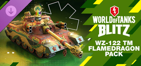 World of Tanks Blitz - WZ-122 TM Flamedragon Pack header image