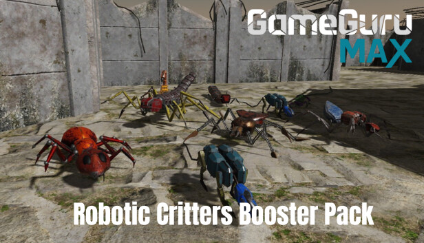 GameGuru MAX - Robotic Critters Steam capsule image