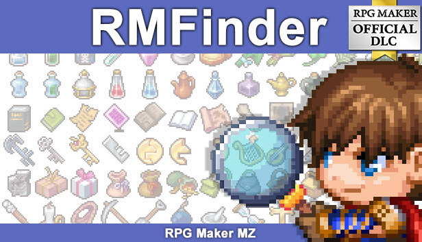 RPG Maker MZ - RMFinder Steam capsule image