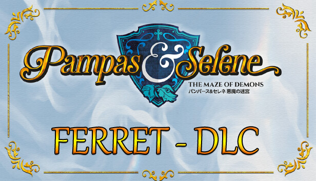 Pampas & Selene - Pirate Software's Ferret Sanctuary DLC Steam capsule image