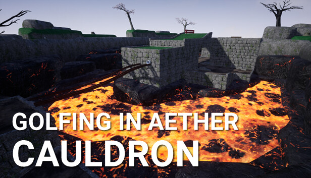 Golfing in Aether - Cauldron Steam capsule image