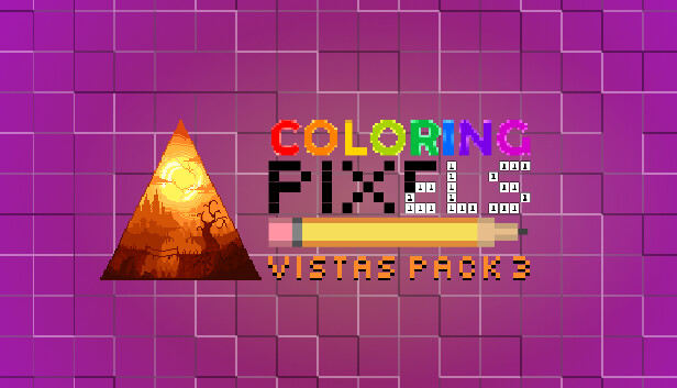 Coloring Pixels - Vistas 3 Pack Steam capsule image