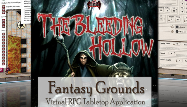 Fantasy Grounds - PFRPG Compatible Adventure: The Bleeding Hollow Steam capsule image