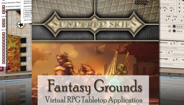 Fantasy Grounds - Savage Worlds Setting: Sundered Skies Steam capsule image