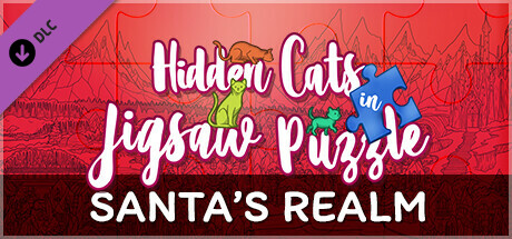 Hidden Cats in Jigsaw Puzzle - Santa's Realm Steam header image