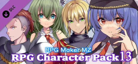 RPG Maker MZ - RPG Character Pack 13 cheat game banner