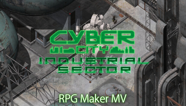 RPG Maker MV - CyberCity Industrial Sector Tiles Steam capsule image