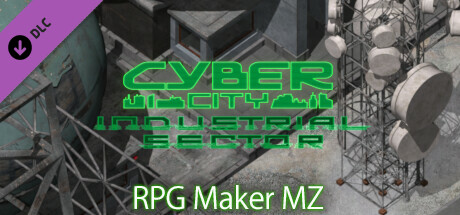 RPG Maker MZ - CyberCity Industrial Sector Tiles