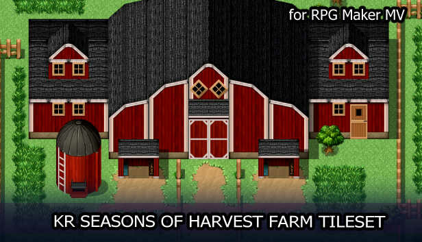 RPG Maker MV - KR Seasons of Harvest Farm Tileset Steam capsule image