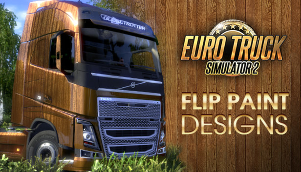 Euro Truck Simulator 2 - Flip Paint Designs Steam capsule image