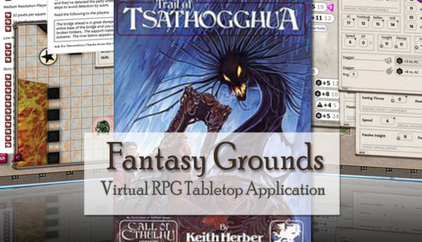 Fantasy Grounds - CoC: Trail of Tsathogghua Steam capsule image