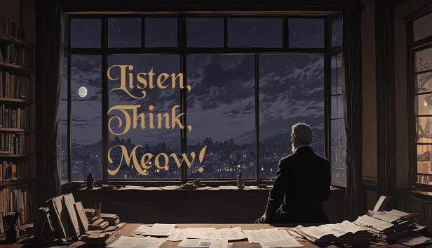 Listen, Think, Meow! Steam capsule image