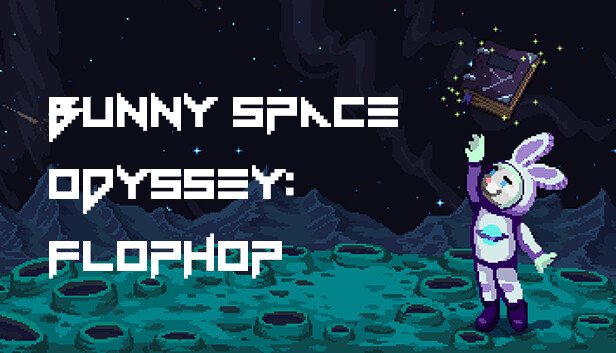 Bunny Space Odyssey: FlopHop Steam capsule image