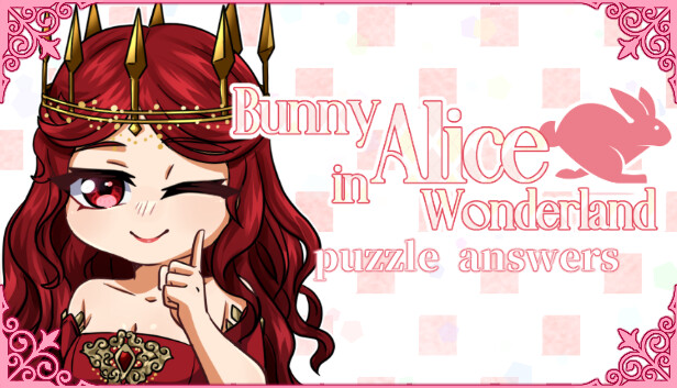 Bunny Alice in Wonderland-puzzle answers Steam capsule image