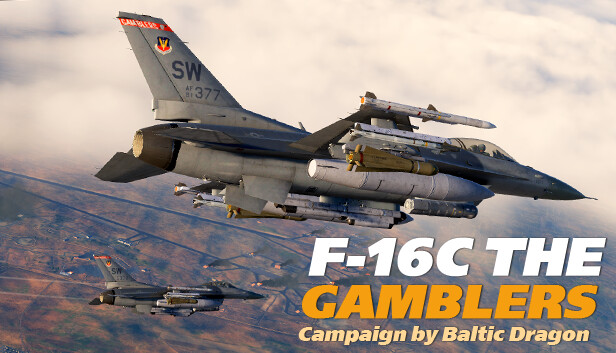 DCS: F-16C The Gamblers Campaign by Baltic Dragon Steam capsule image