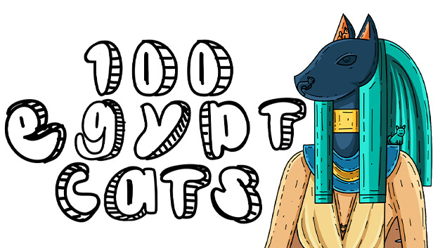 100 Egypt Cats Steam capsule image