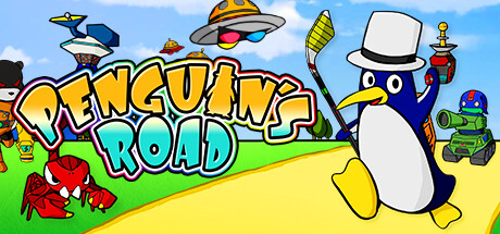 Penguin's Road Steam header image