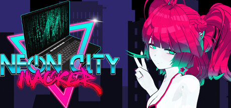 Neon City Hacker Steam header image