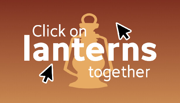 Click on lanterns together Steam capsule image