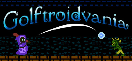 Golftroidvania Steam header image