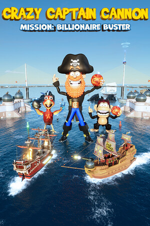 Crazy Captain Cannon - Mission: Billionaire Buster cover