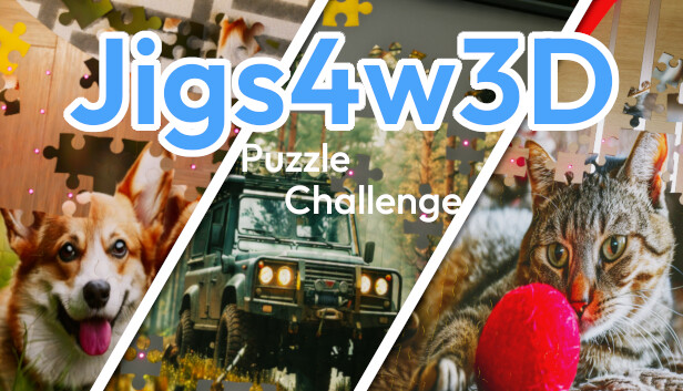 Jigs4w3D Puzzle Challenge Steam capsule image
