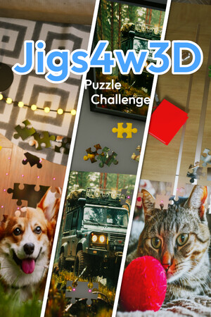 Jigs4w3D Puzzle Challenge cover art