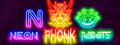 Neon Phonk Robots
