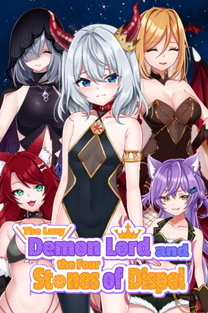 The Lazy Demon Lord and the Four Stones of Dispel cover art